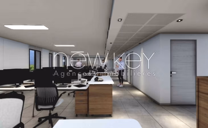 Open space neuf de 297m² à louer
