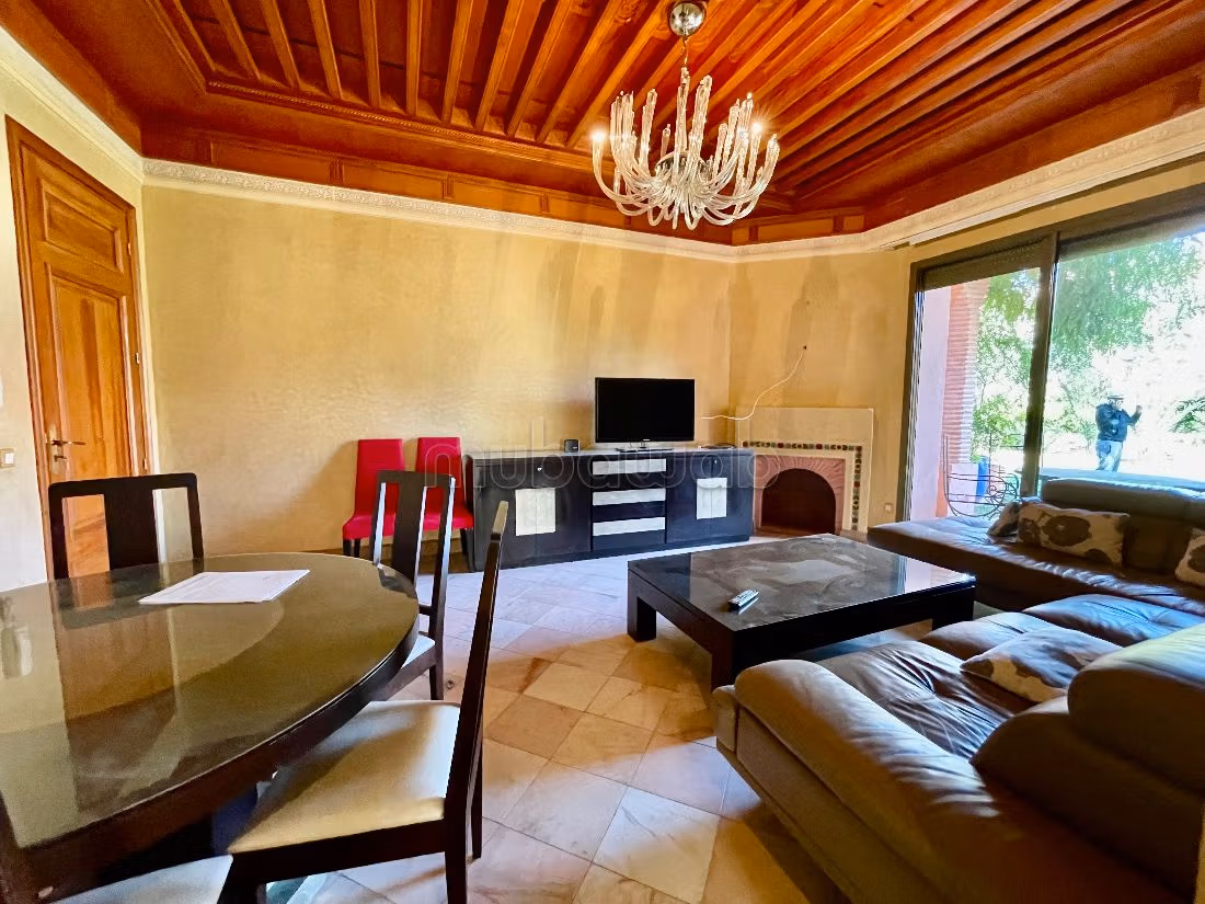 Piso en alquiler en Ennakhil (Palmeraie). 2 hermosas habitaciones. Amueblado. 