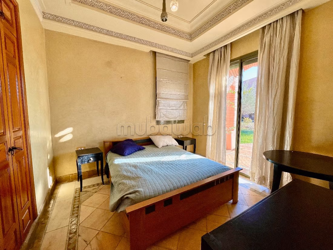 Piso en alquiler en Ennakhil (Palmeraie). 2 hermosas habitaciones. Amueblado. 