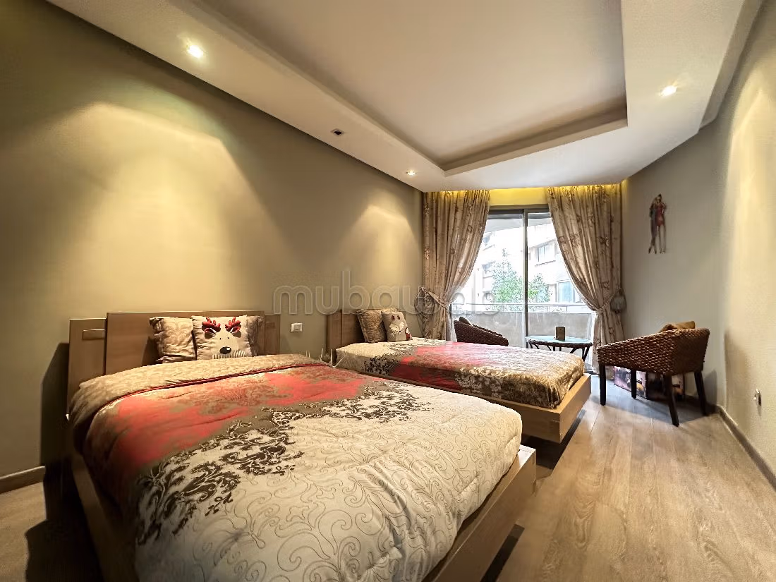 شقة جميلة للكراء بغوثي. 3 غرف. مفروشة