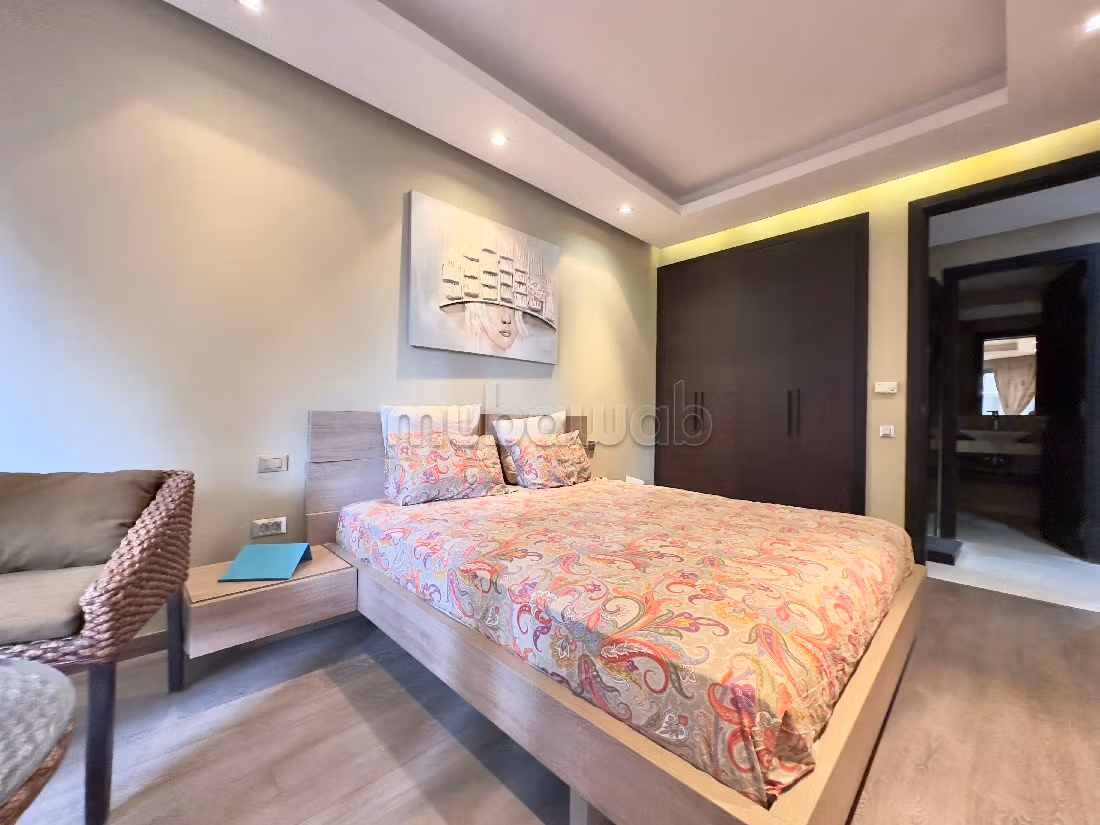 شقة جميلة للكراء بغوثي. 3 غرف. مفروشة