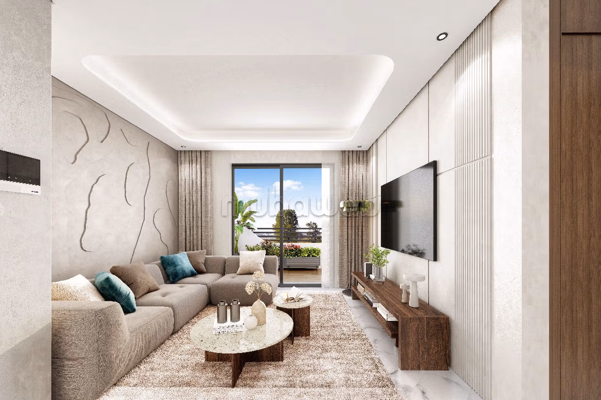 Piso en venta. Dimensión 48 m². Jardín y ascensor