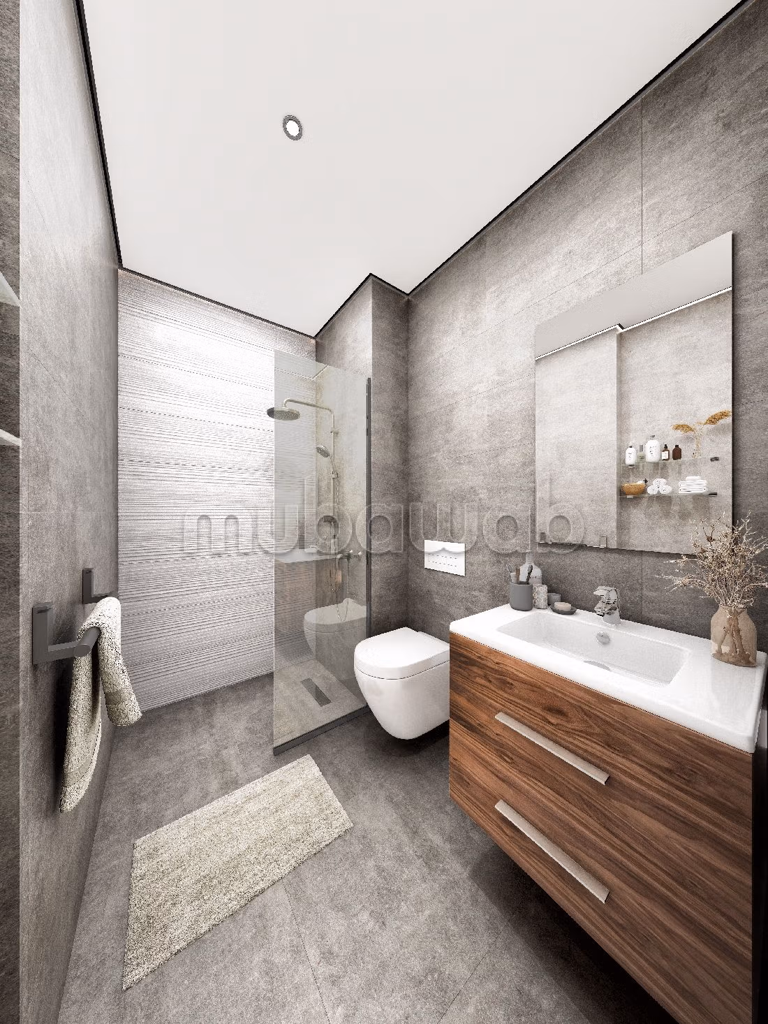 Piso en venta. 1 Habitación. Jardín y ascensor