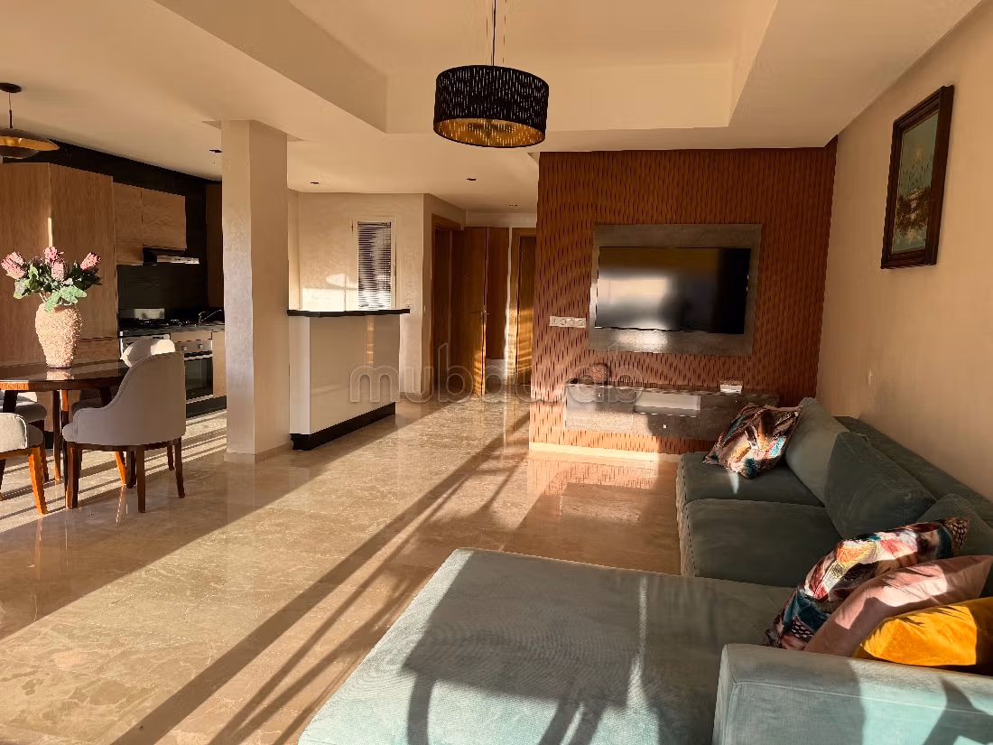 Find an apartment for rent in Founti. Large area 75 m². Attic.