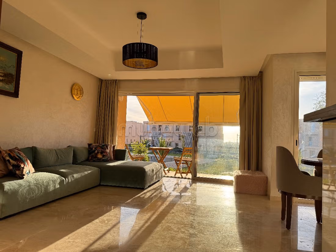 Find an apartment for rent in Founti. Large area 75 m². Attic.