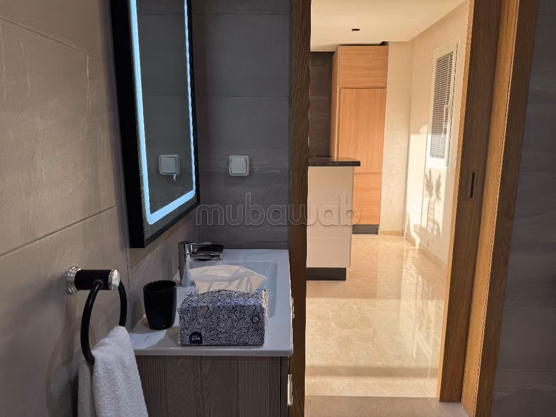 Find an apartment for rent in Founti. Large area 75 m². Attic.