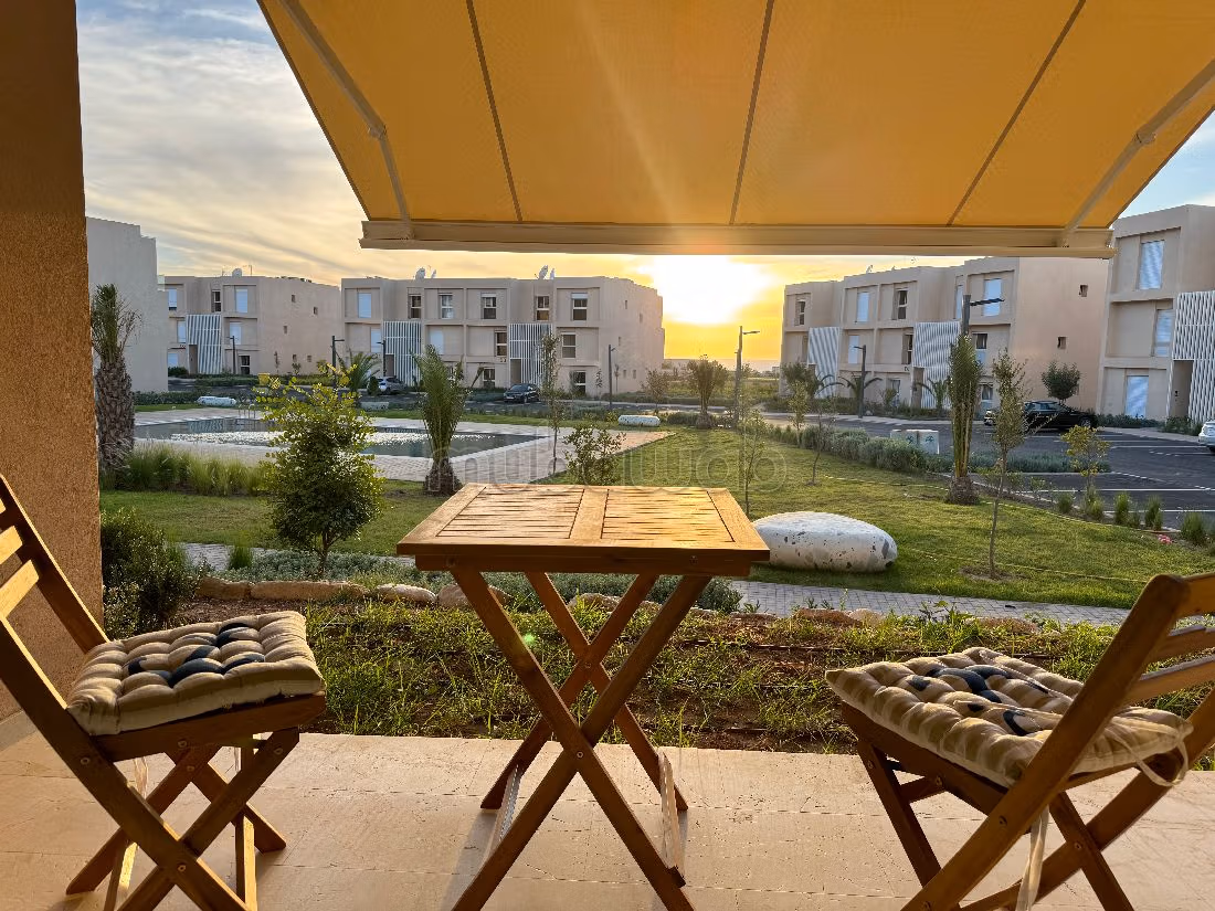 Find an apartment for rent in Founti. Large area 75 m². Attic.