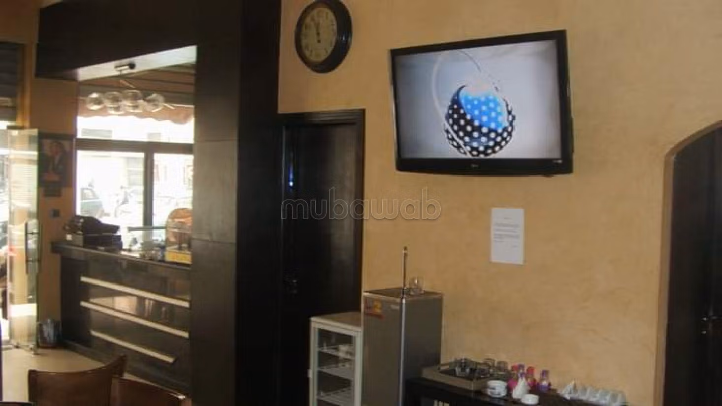 Café a ceder avec mezzanine 
Maarif