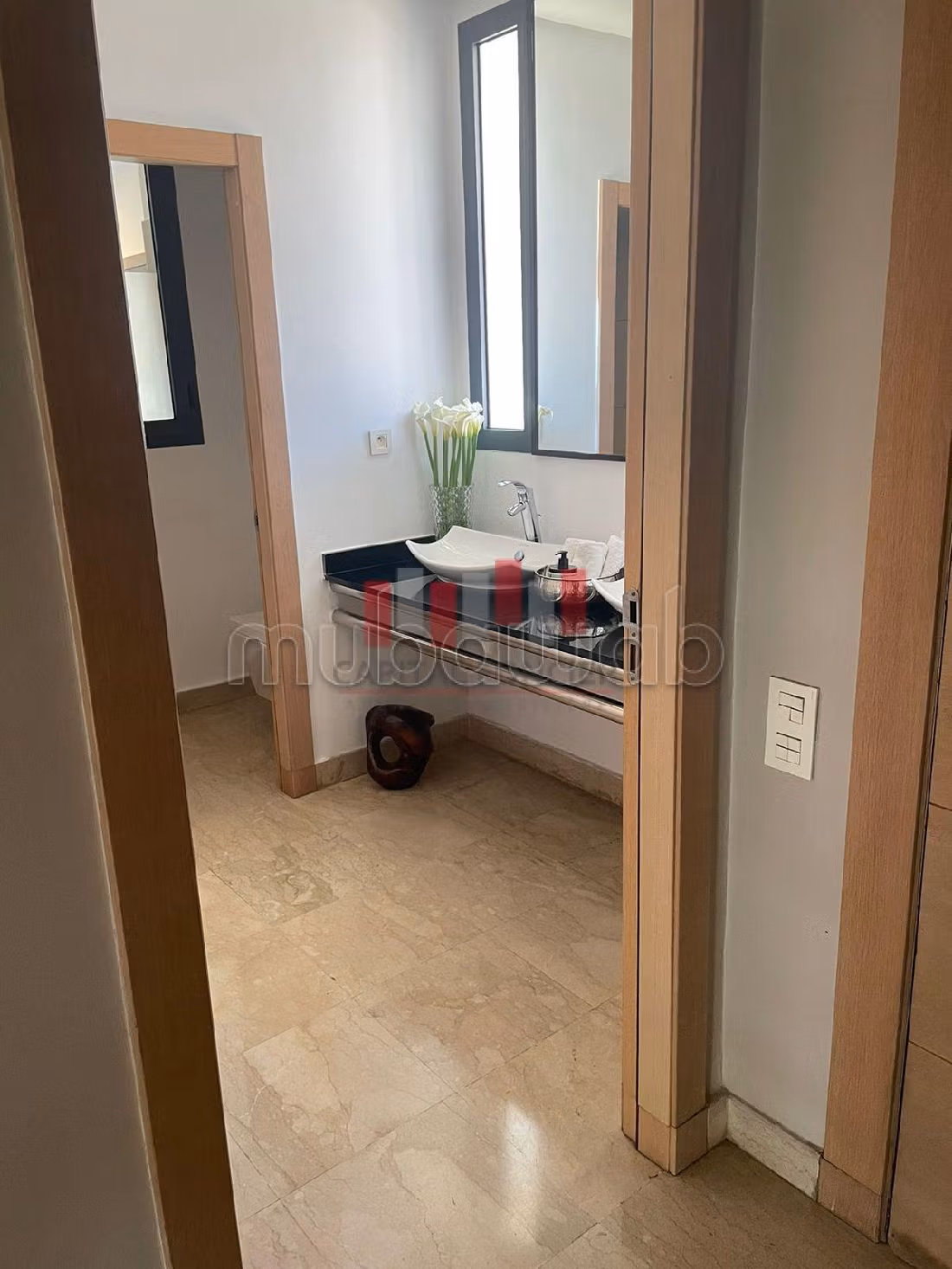 منزل ممتاز للبيع ببوسكورة. 4 قطع. مدفأة ، حمام سباحة