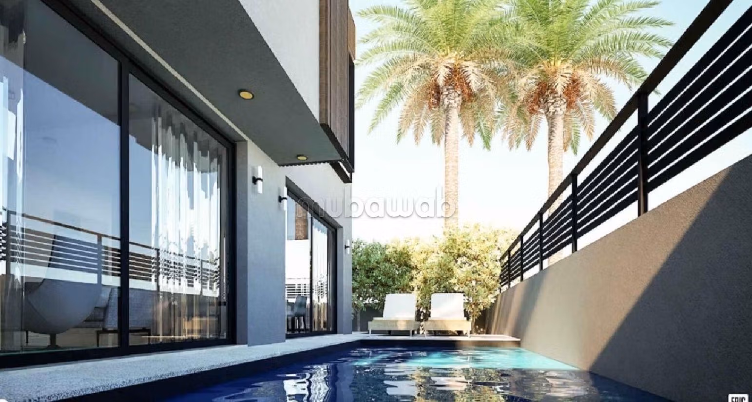 Luxury home for sale in Route de Tahanaout. 4 large rooms. caretaker service available, Property with swimming pool.