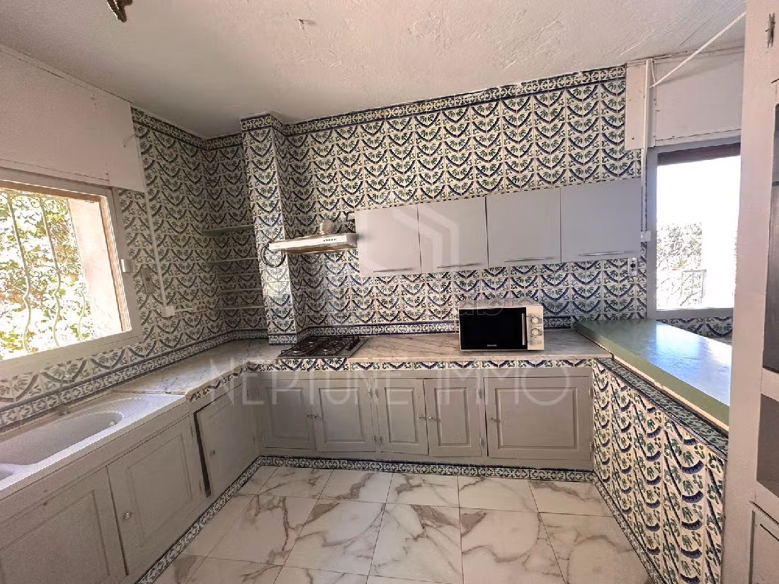 Luxury Villa for rent in Carthage. Small area 1 m². Well furnished. 