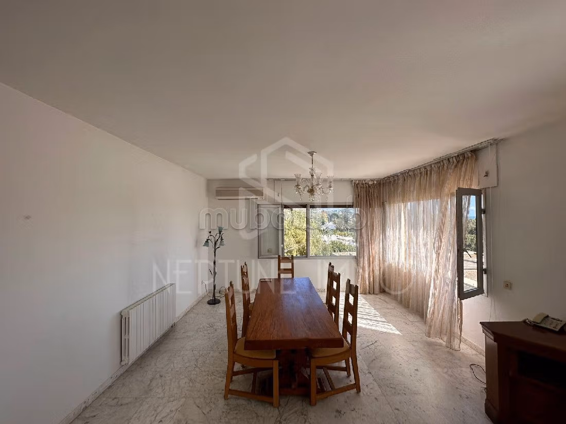 Luxury Villa for rent in Carthage. Small area 1 m². Well furnished. 