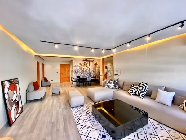 Appartement meublé a la location a Gauthier 15000dh
