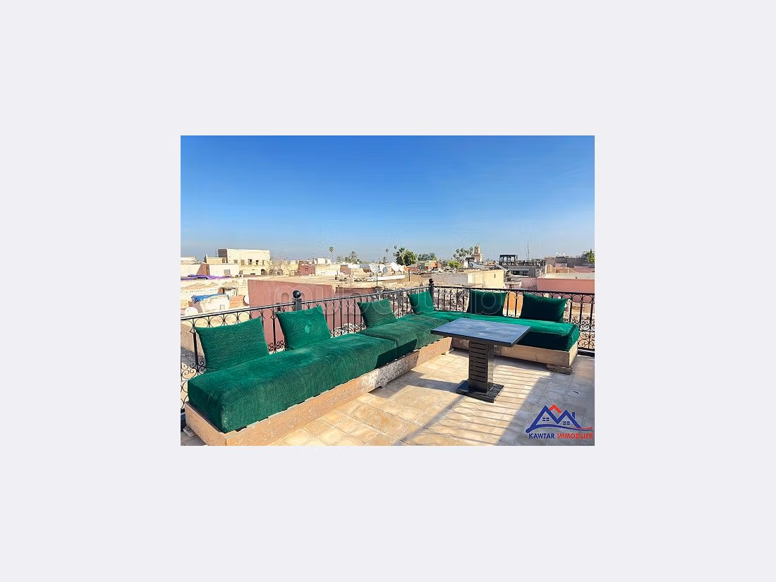 Suntuoso riad en venta. 5 hermosas habitaciones. Terraza