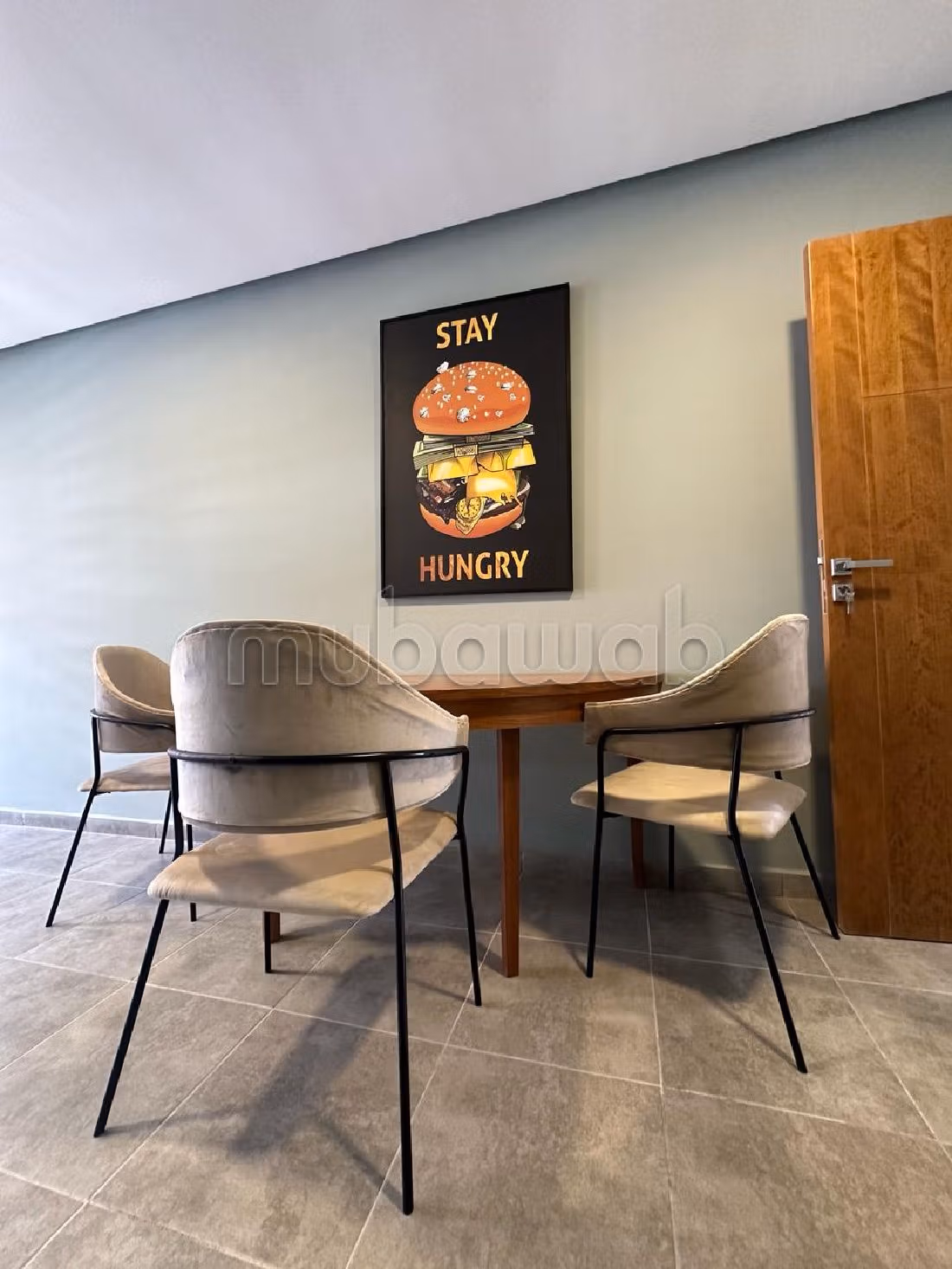 شقة للبيع ببوسكورة. المساحة الإجمالية 92 م². 