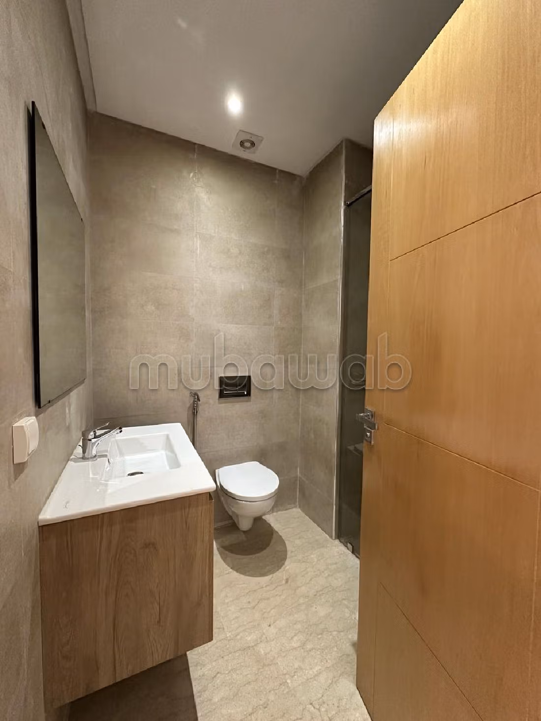 شقة للبيع ببوسكورة. المساحة الإجمالية 92 م². 