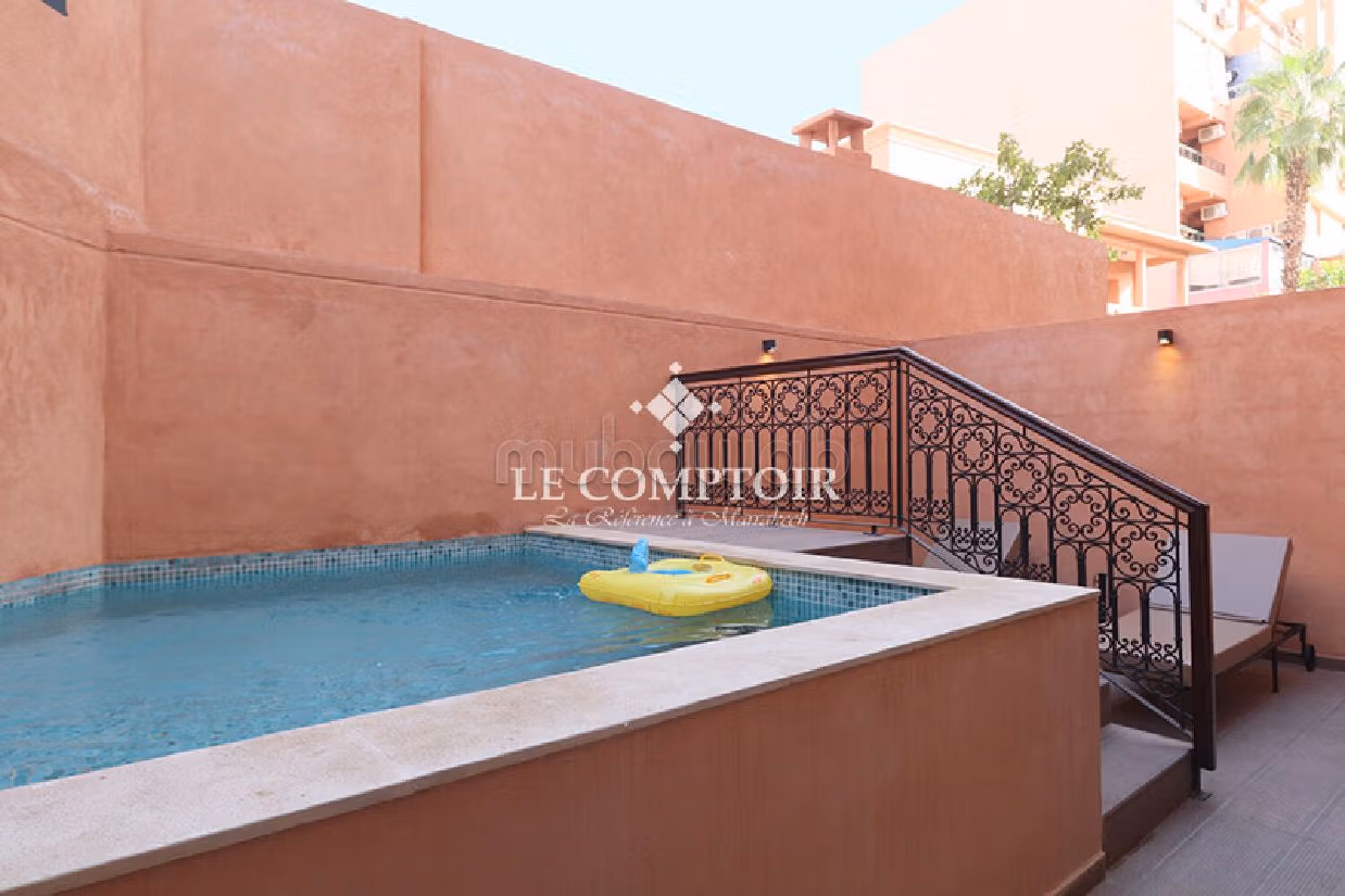 Appartementen kopen in Guéliz. 5 Kamers. Volledig gemeubileerd. 