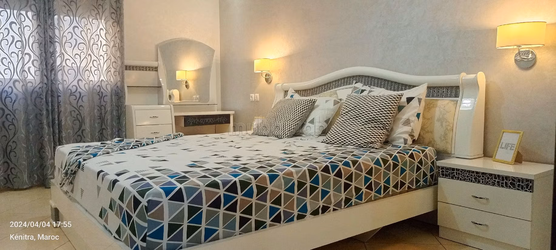 Rent this apartment in Mimosas. Area of 120 m². Furnishings.