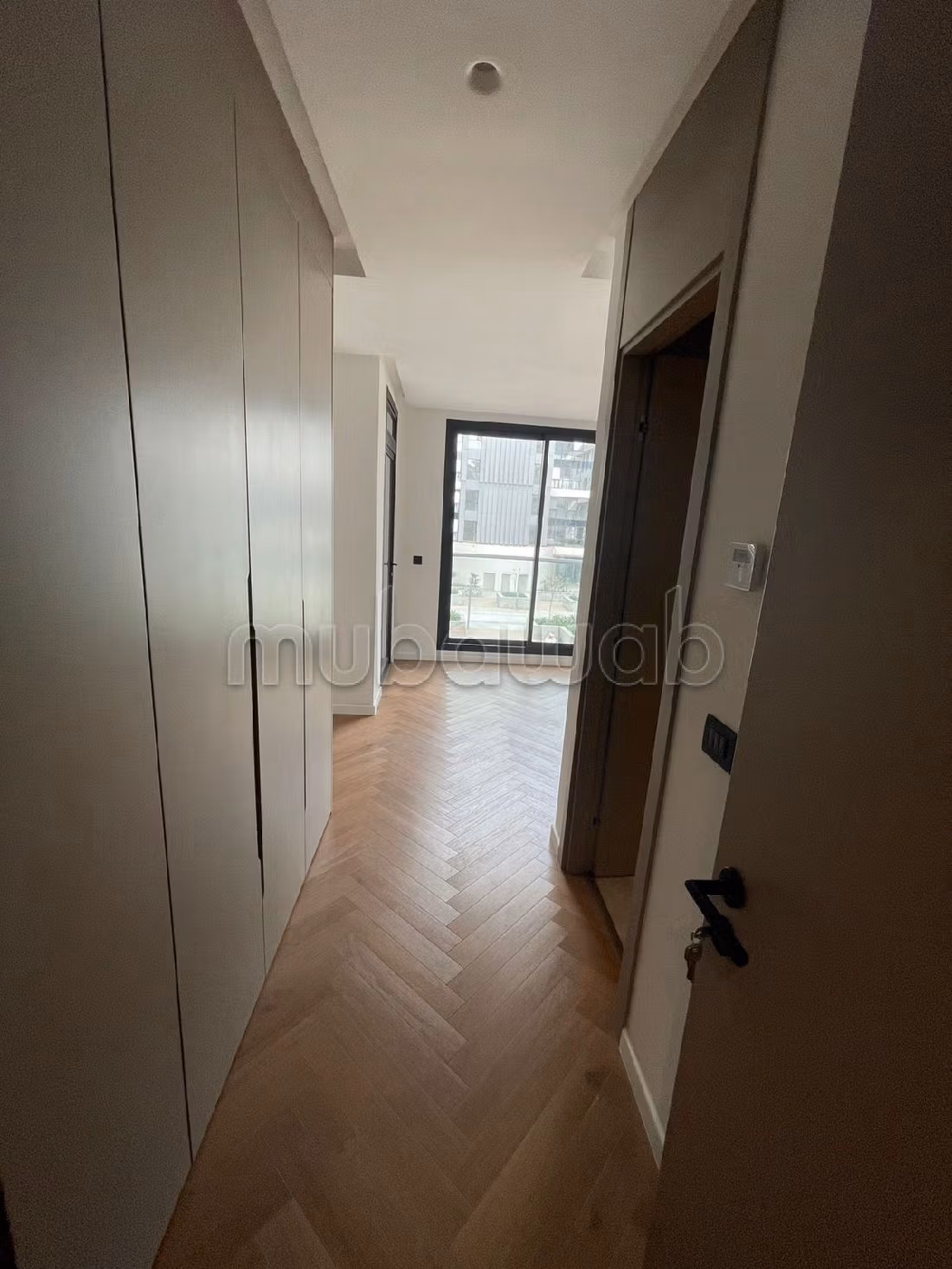 Huurappartementen in Casablanca Finance City. Oppervlakte 70 m². Lift en terras. 