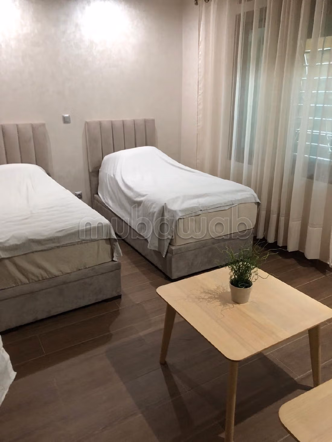 كراء منزل ب حي الغولف. 3 غرف رائعة. مفروشة. 