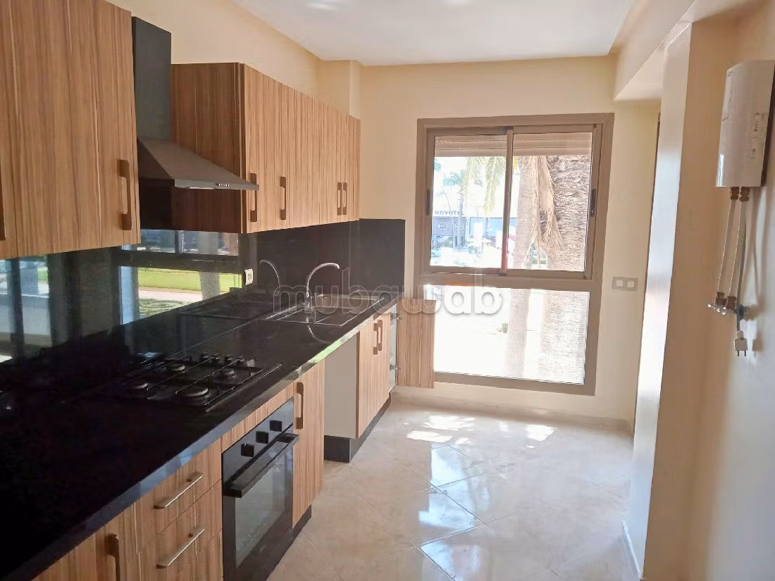 Flat for rent in Quartier du Parc. 3 lovely rooms. Parking spaces and terrace