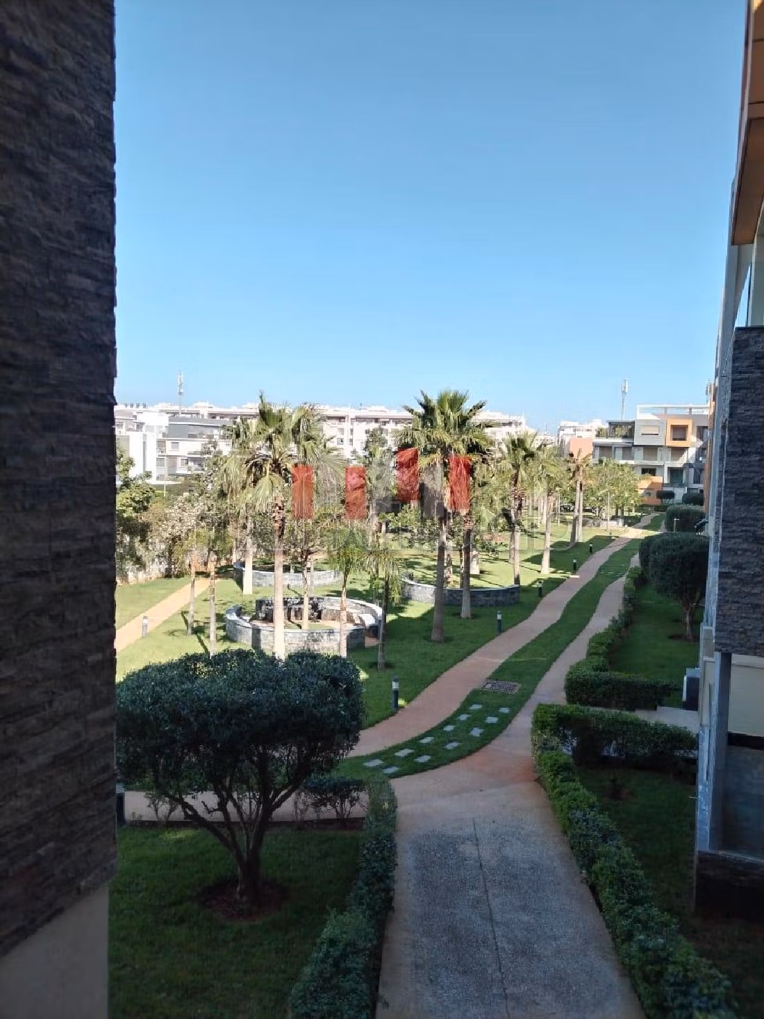 Vue sur jardin résidence sécurisée