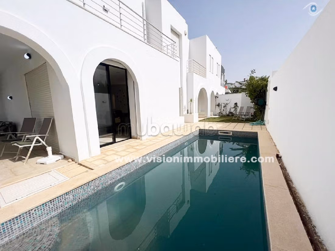 Vente Villa soleil S3 Hammamet yasmine