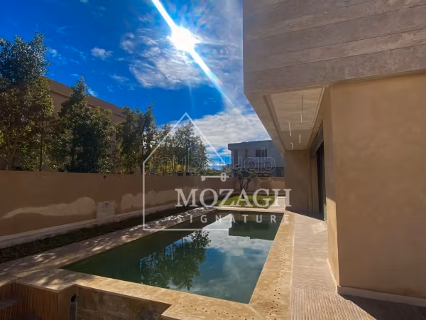 Magnificent modern villa with pool