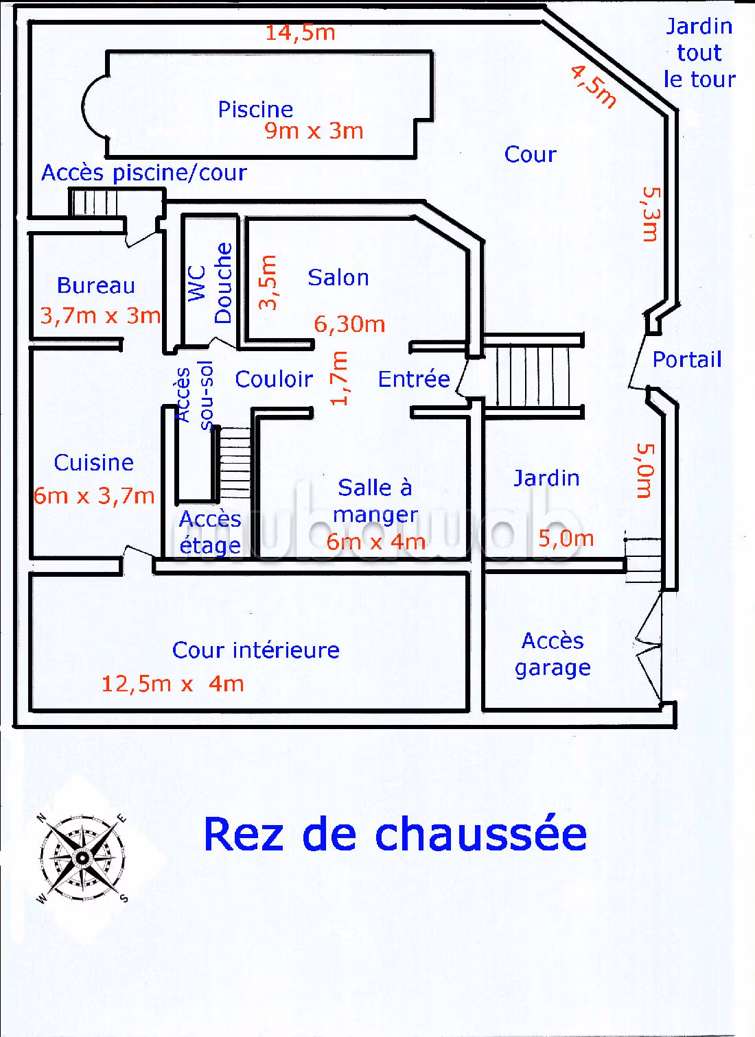 Pour cause retraite vends superbe maison