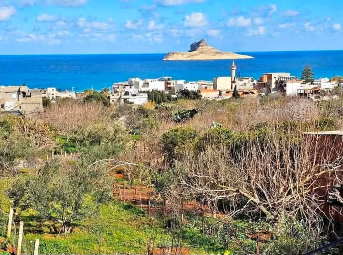 Terrain d'exception avec vue panoramique sur la baie de Rafraf plage À ne pas manquer