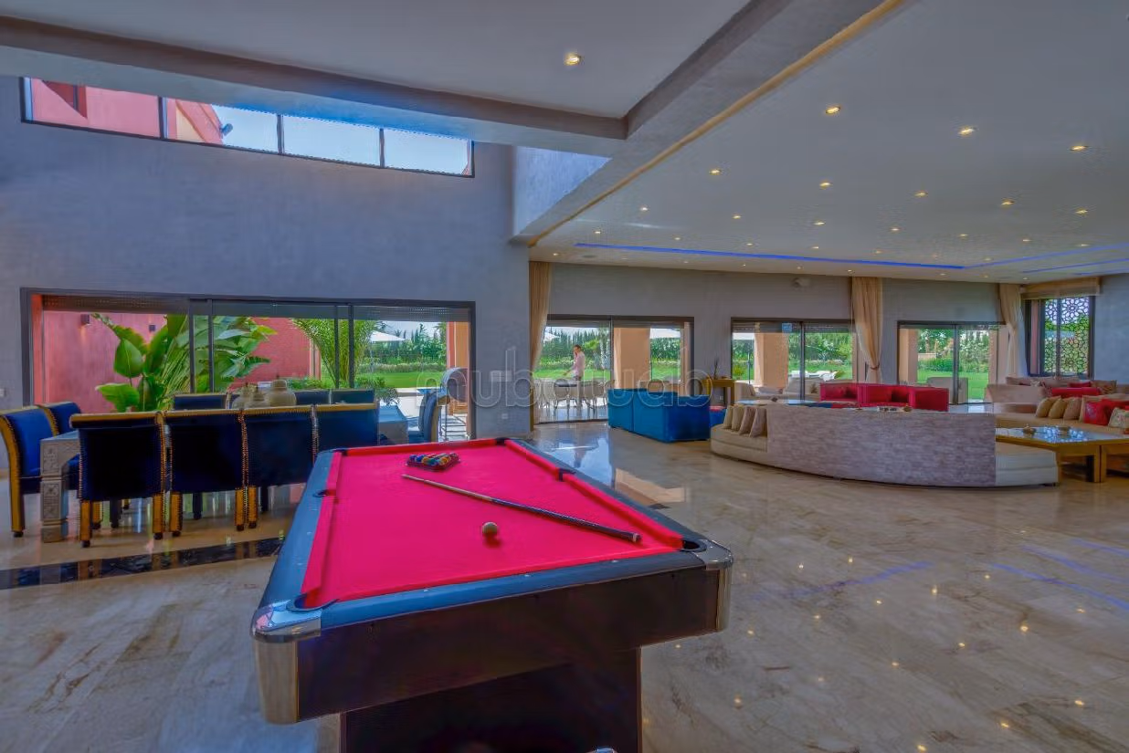 Villas y casas de lujo en alquiler en Route de l'Ourika. 10 bonitas habitaciones. Noche de hotel 1. 