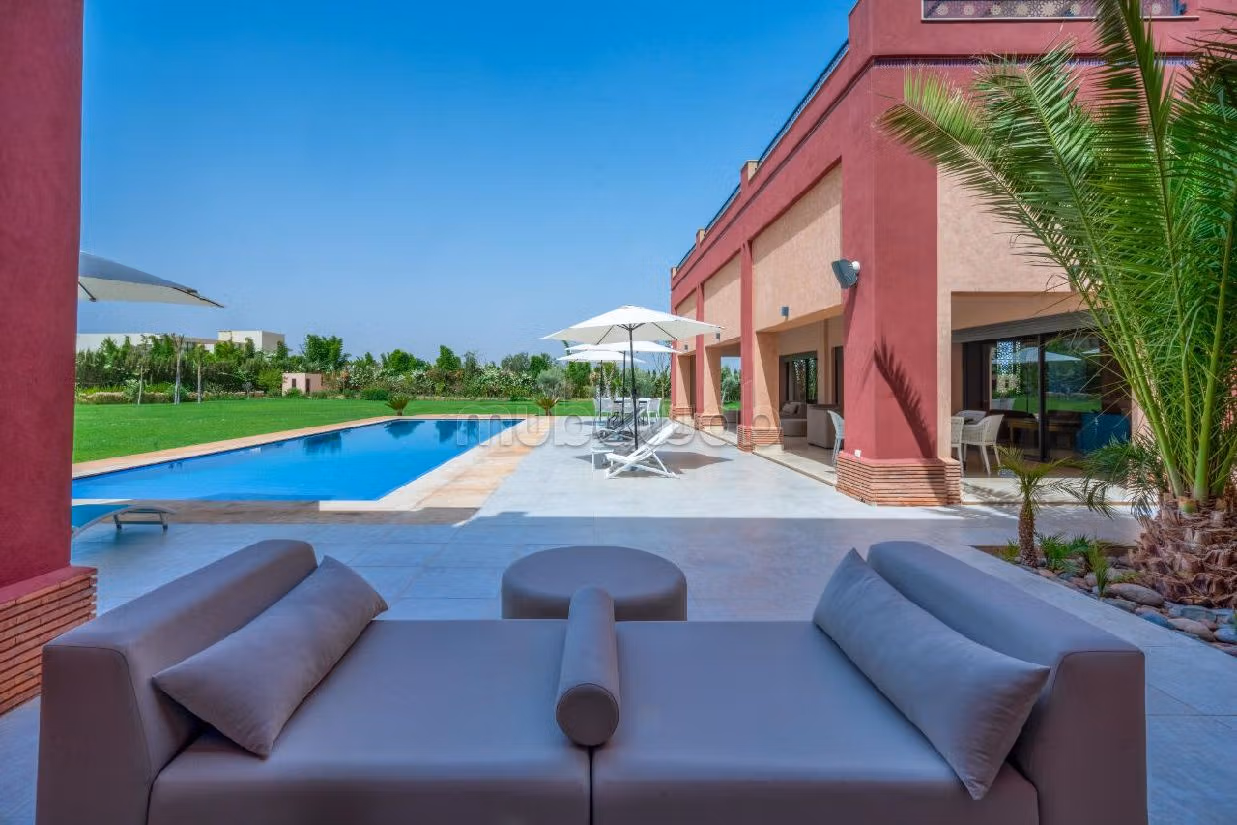 Villas y casas de lujo en alquiler en Route de l'Ourika. 10 bonitas habitaciones. Noche de hotel 1. 