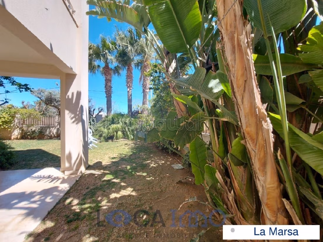 Affitta il tuo appartamento a La Marsa. 4 camere. Garage e terrazzo. 