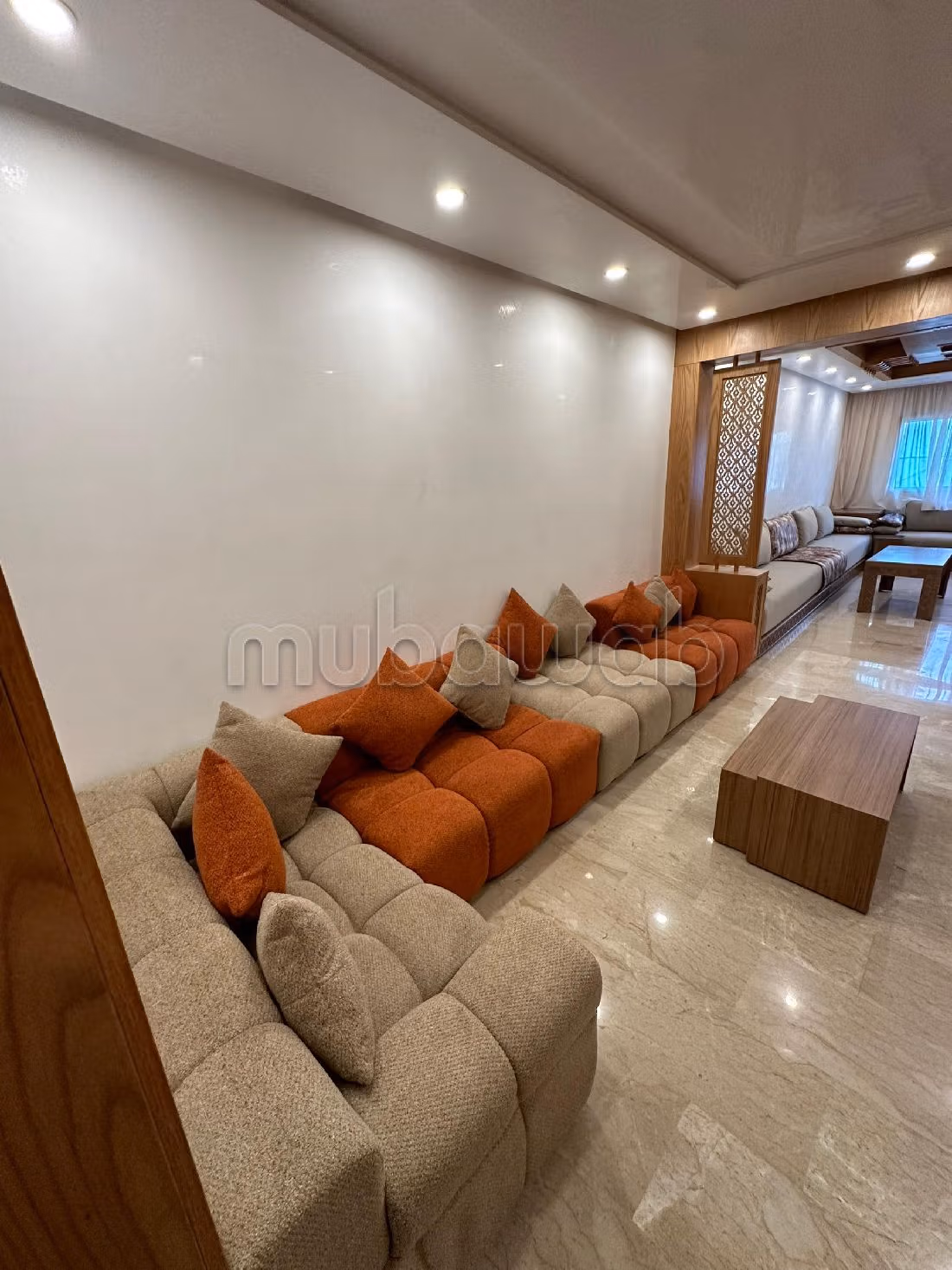 Pisos en alquiler en Haut Agdal. 2 dormitorios. Puerta pesada, sistema de plato general. 