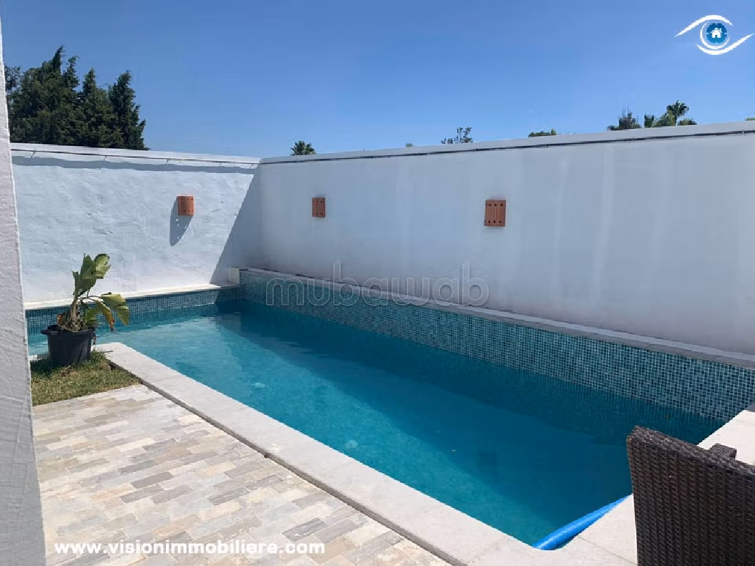 Magnifica villa in vendita a Hammamet Sud. 6 camere da letto. ammobiliato. 