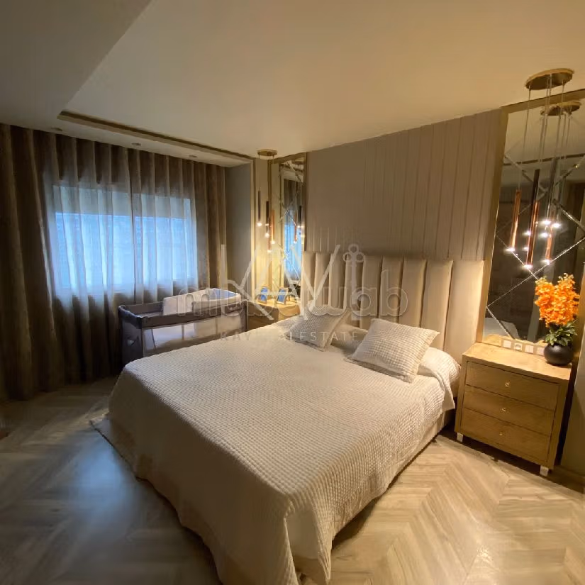 Affitto di un bellissimo appartamento a Tanger City Center. 3 locali. ammobiliato.