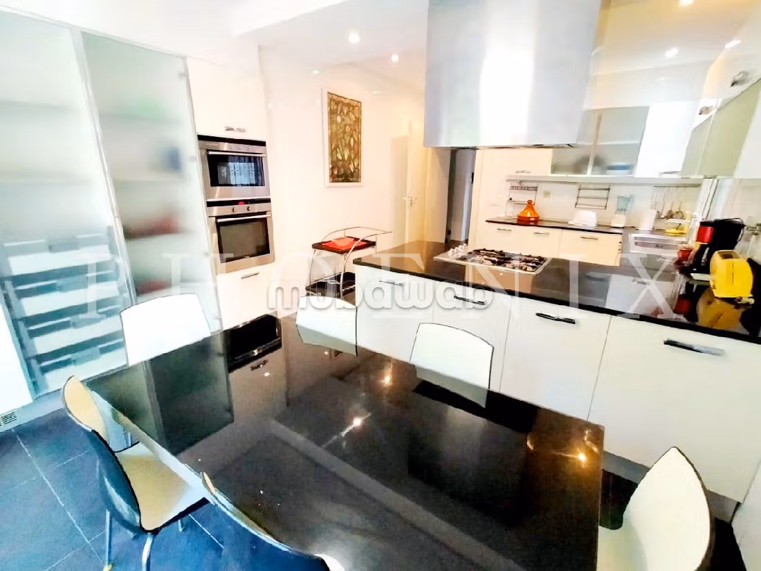 Duplex S4 meublé avec jardin à Gammarth