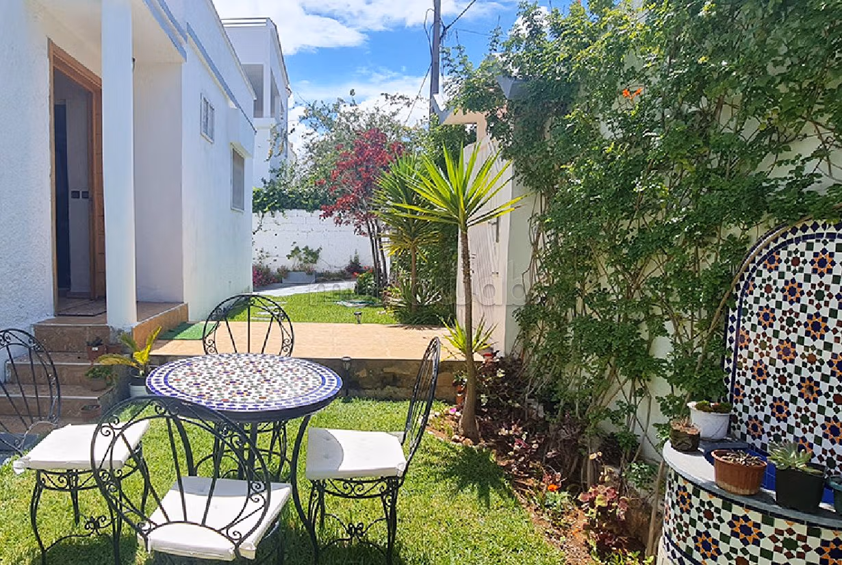 Location villa meuble 3ch val fleuri kenitra b2612