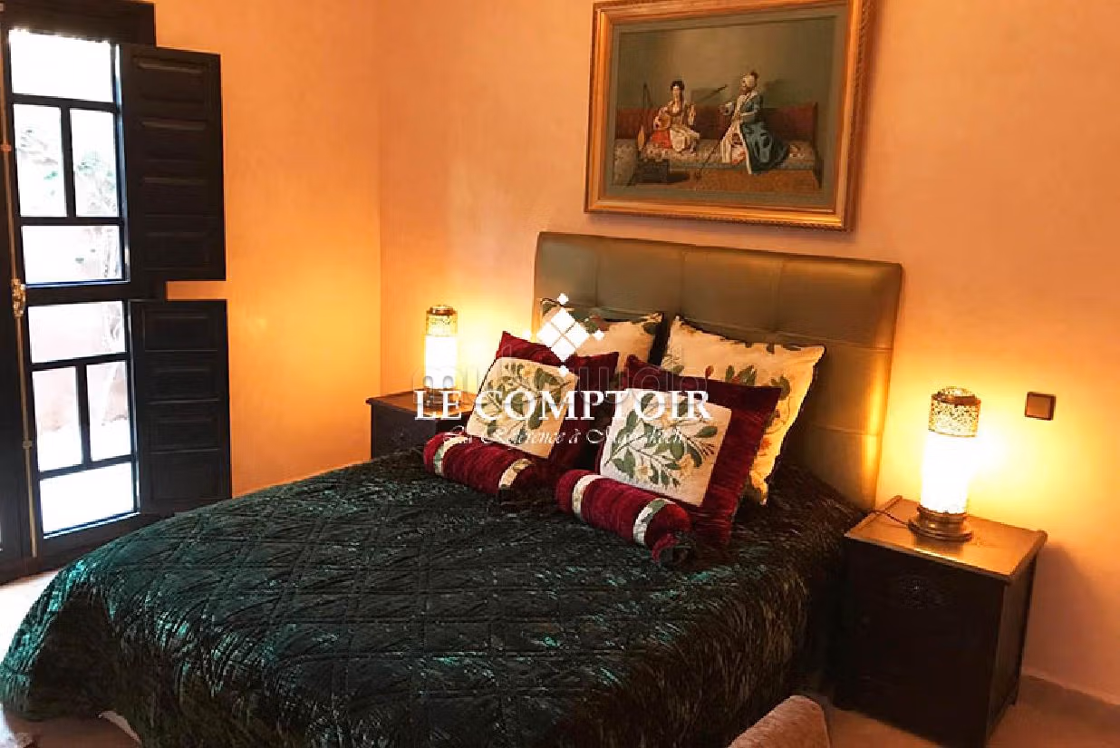 Kopen: villa's en luxe woningen in Ennakhil (Palmeraie). 4 Slaapkamers. Gemeubileerd. 