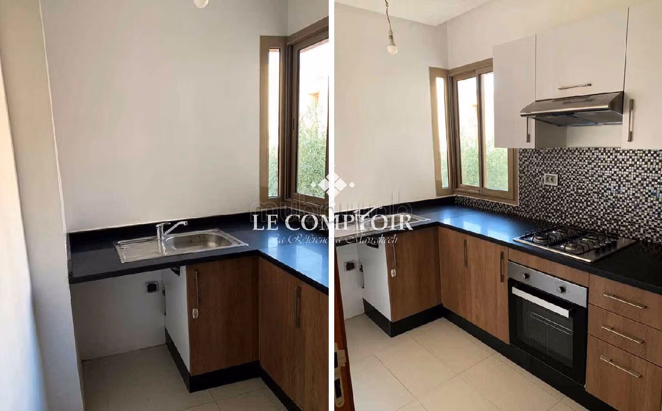 Sell apartment in Route Amizmiz. 4 large living areas. Green areas, Balcony. 