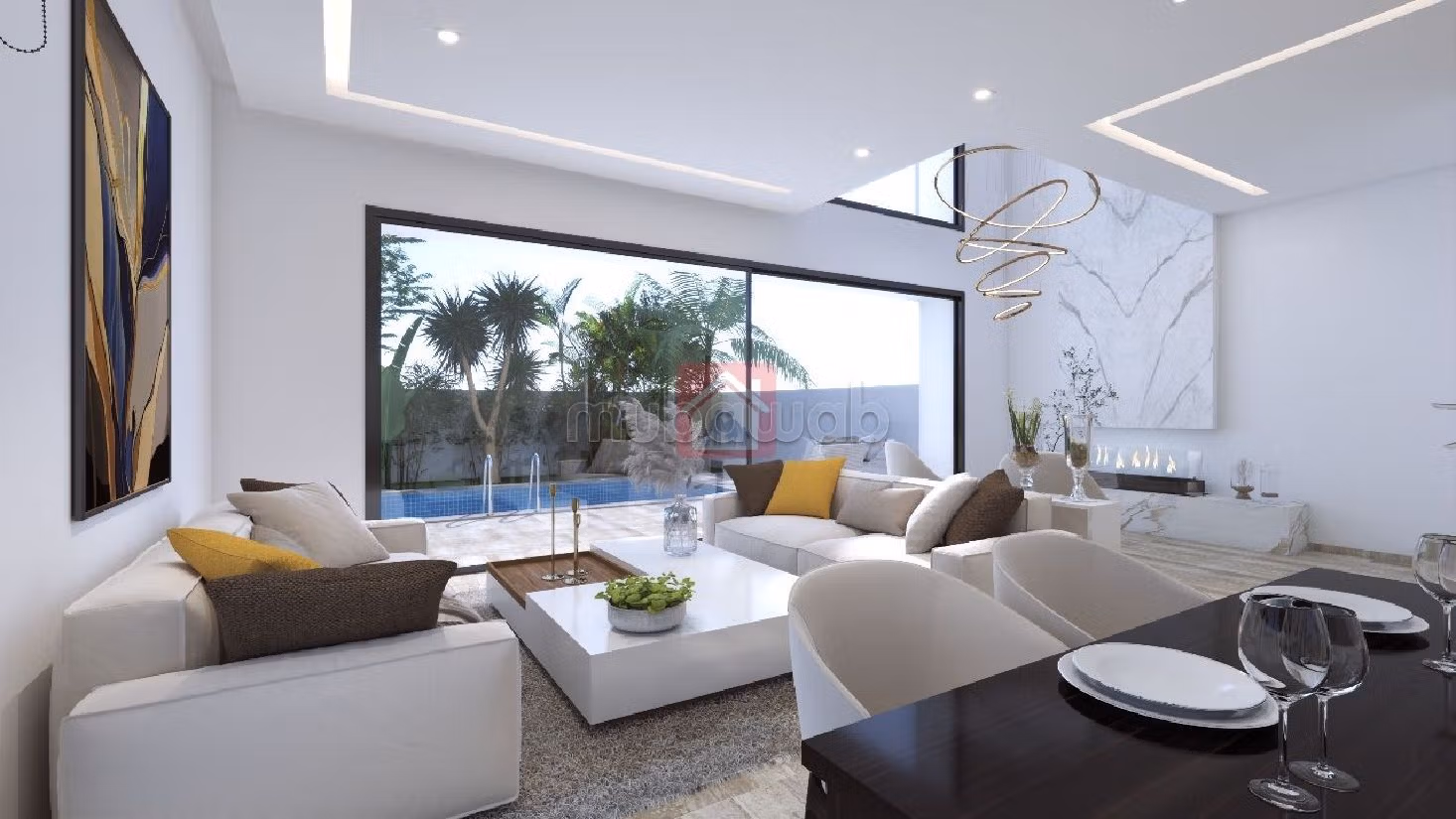 À vendre Villas avec Piscine à Chotrana 1