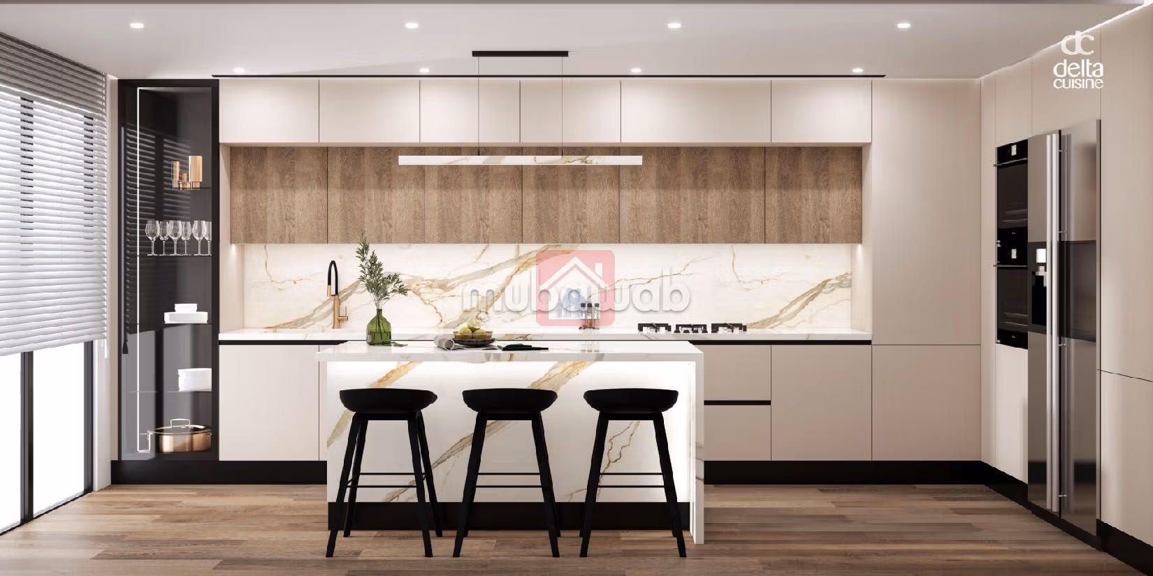 Find an apartment to buy. 