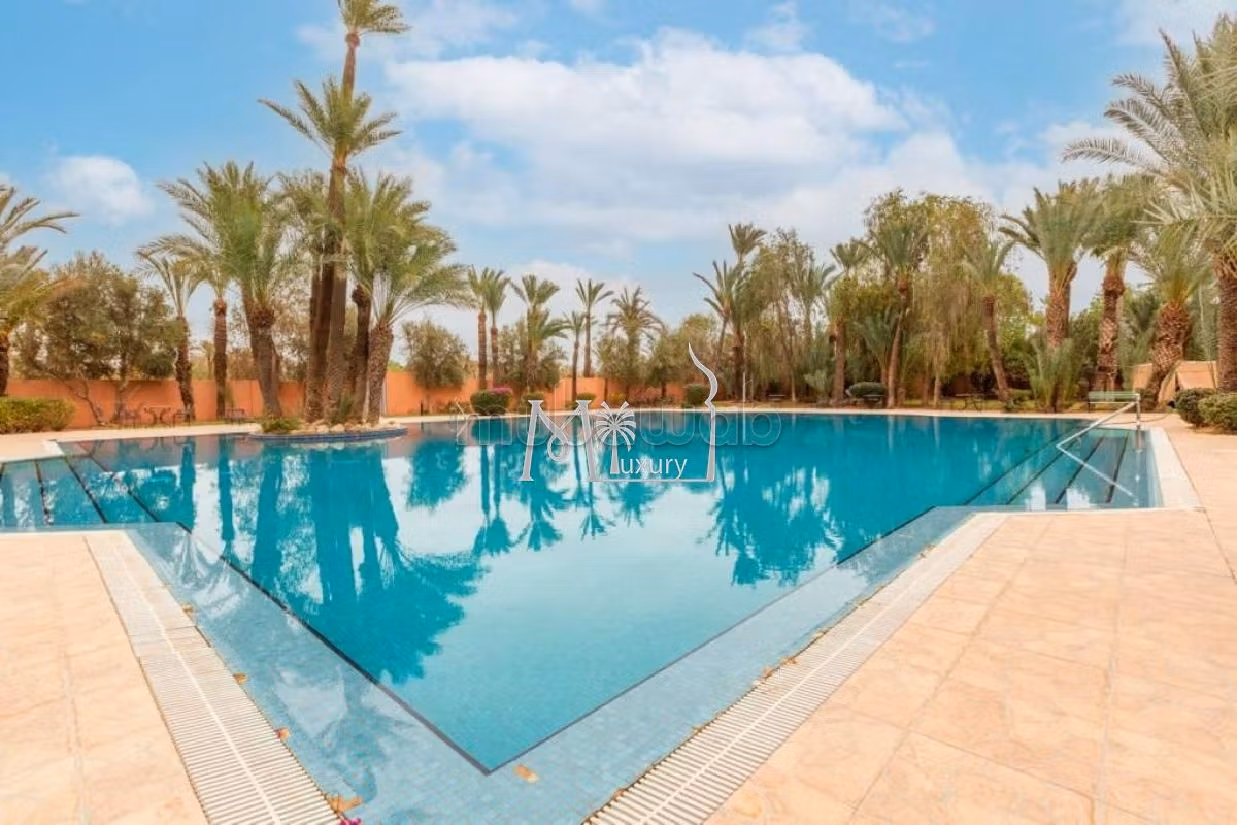 Koopappartementen in Ennakhil (Palmeraie). 3 Ruimtes. Terras en garage. 