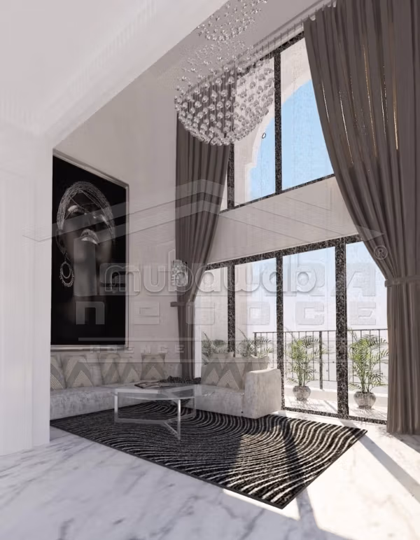 Vendita di un bell'appartamento a La Marsa. 2 camere da letto. Porta blindata e riscaldamento. 