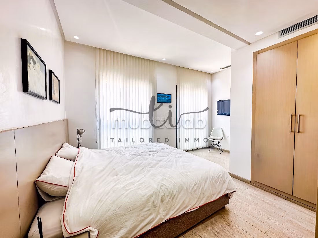 Appartement de deux chambres meublé à la location à Racine