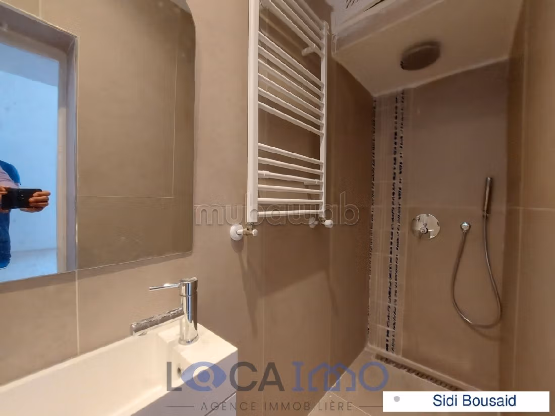 A louer un Rdc de villa en S3 a Sidi Bou Saïd