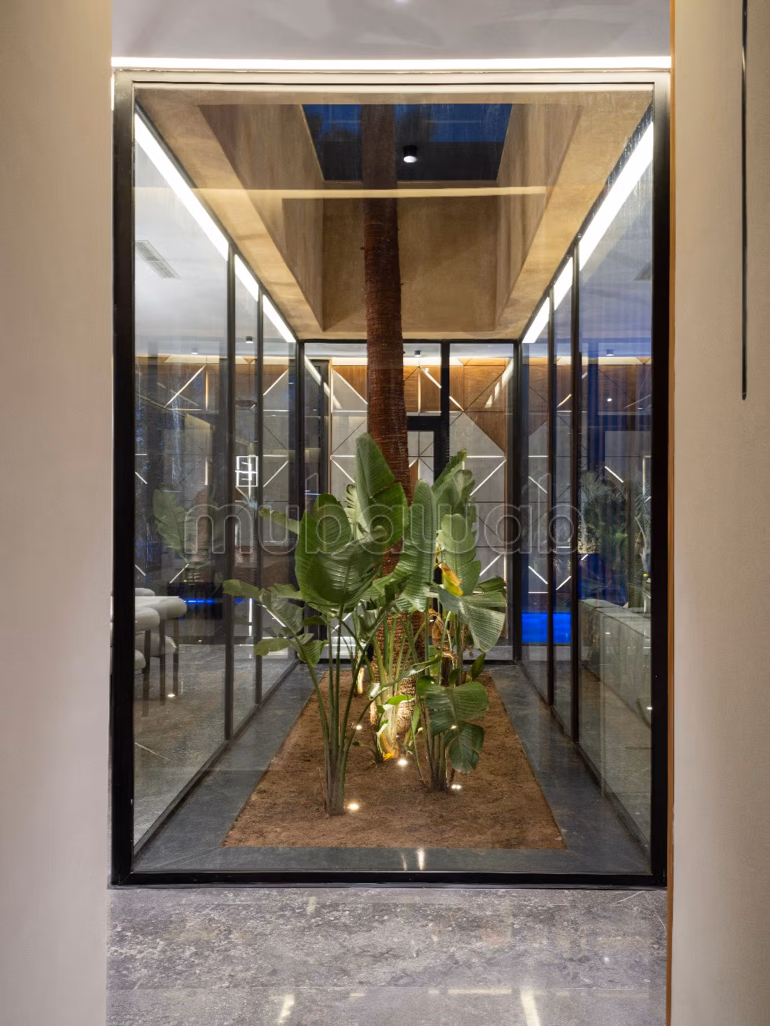 Villas contemporaines de luxe à vendre meublée à Route de l'Ourika