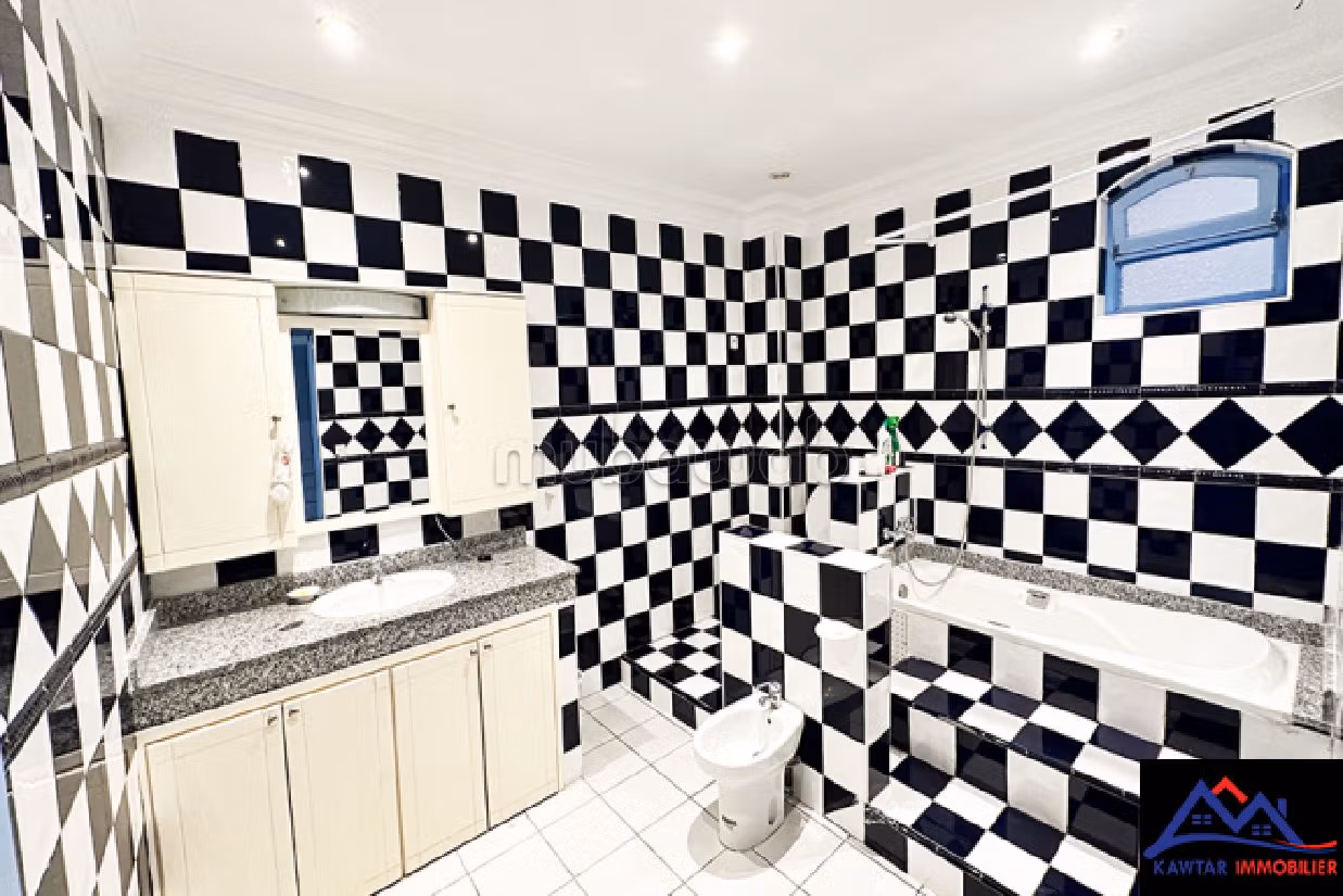 Luxury Villa for rent in Borj. 4 rooms. New furniture