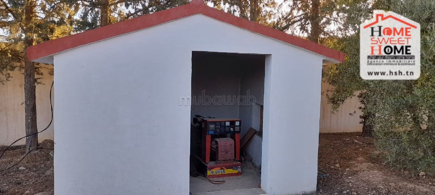 Nice farm for sale. Dimension 6000 m². 