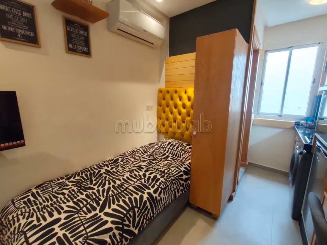 Nu huren: appartementen in Maârif. Oppervlakte 13 m². Gemeubileerd